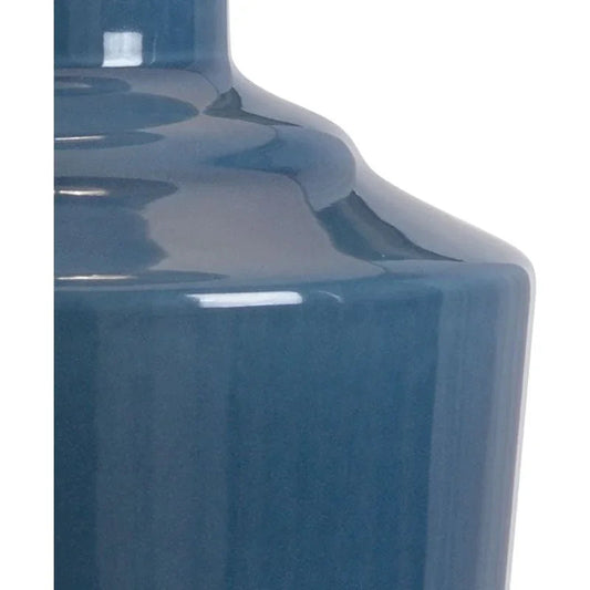 Emma Glazed Ceramic Made Table Lamp - LOOMLAN - Wildwood - Table Lamps