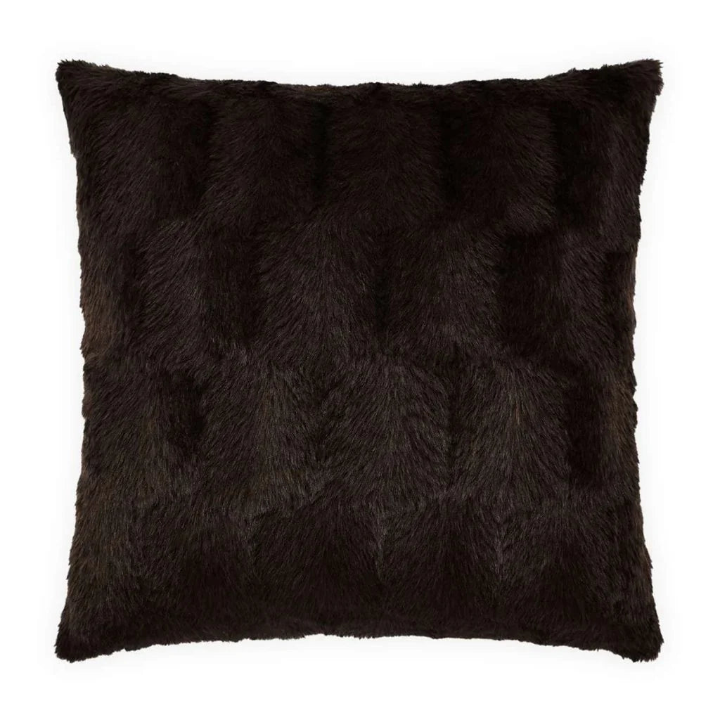 Ermelo Handmade Brown Throw Pillow - LOOMLAN - D.V. Kap - Throw Pillows