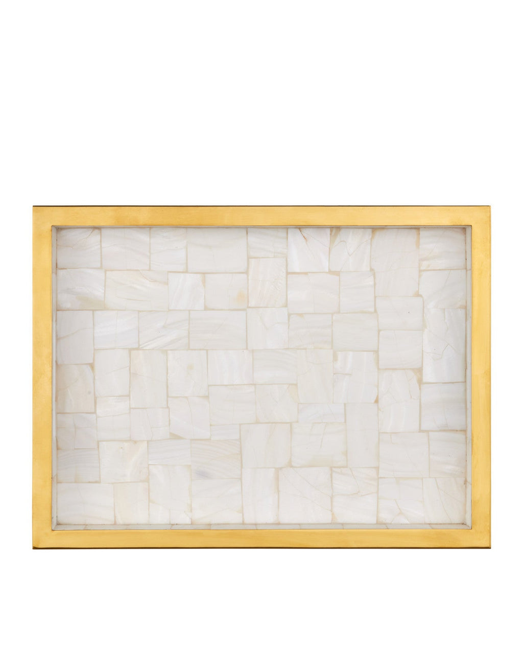 Casey Mother of Pearl Decorative Tray (Set of 2)