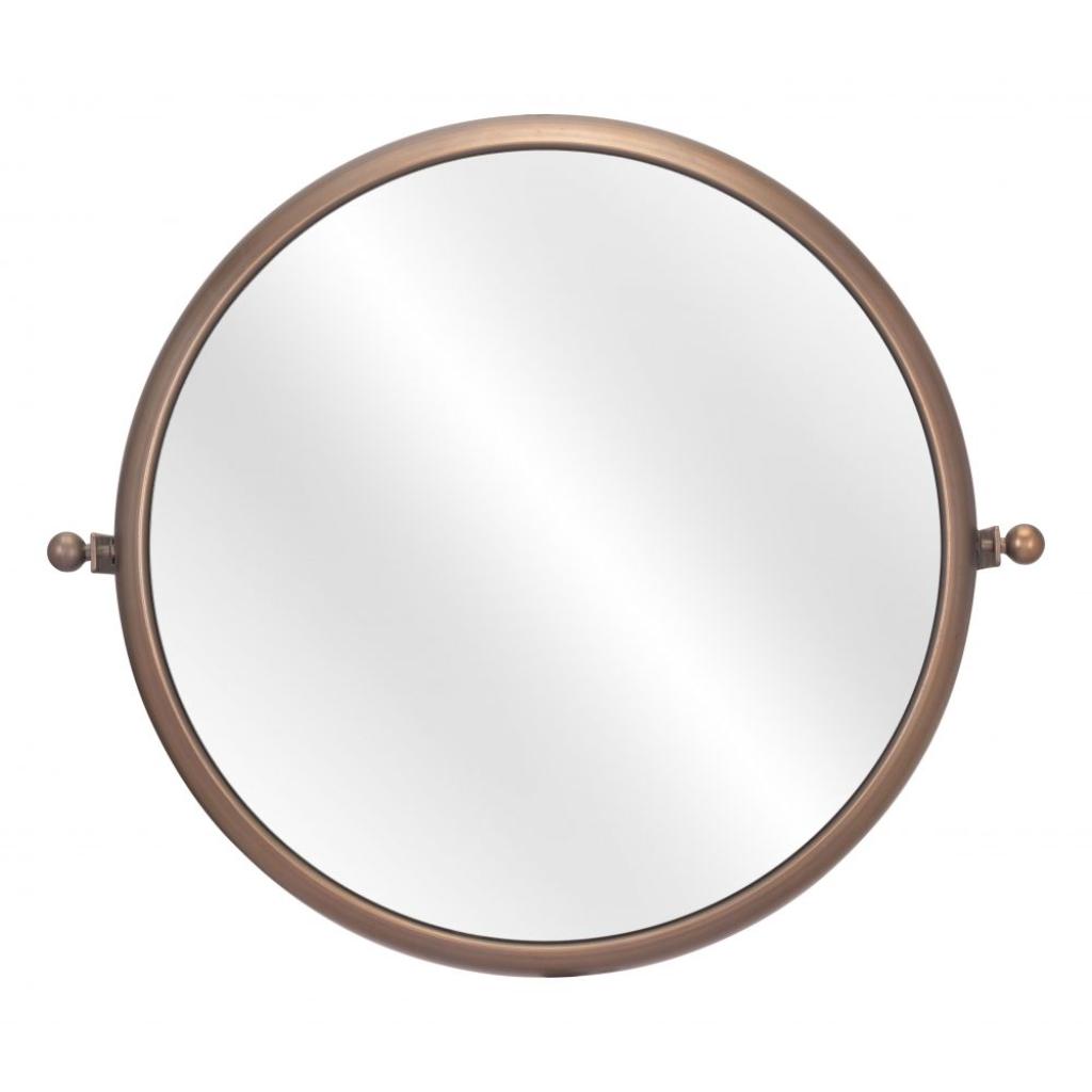 Rand Painted Steel Frame Wall Mirror