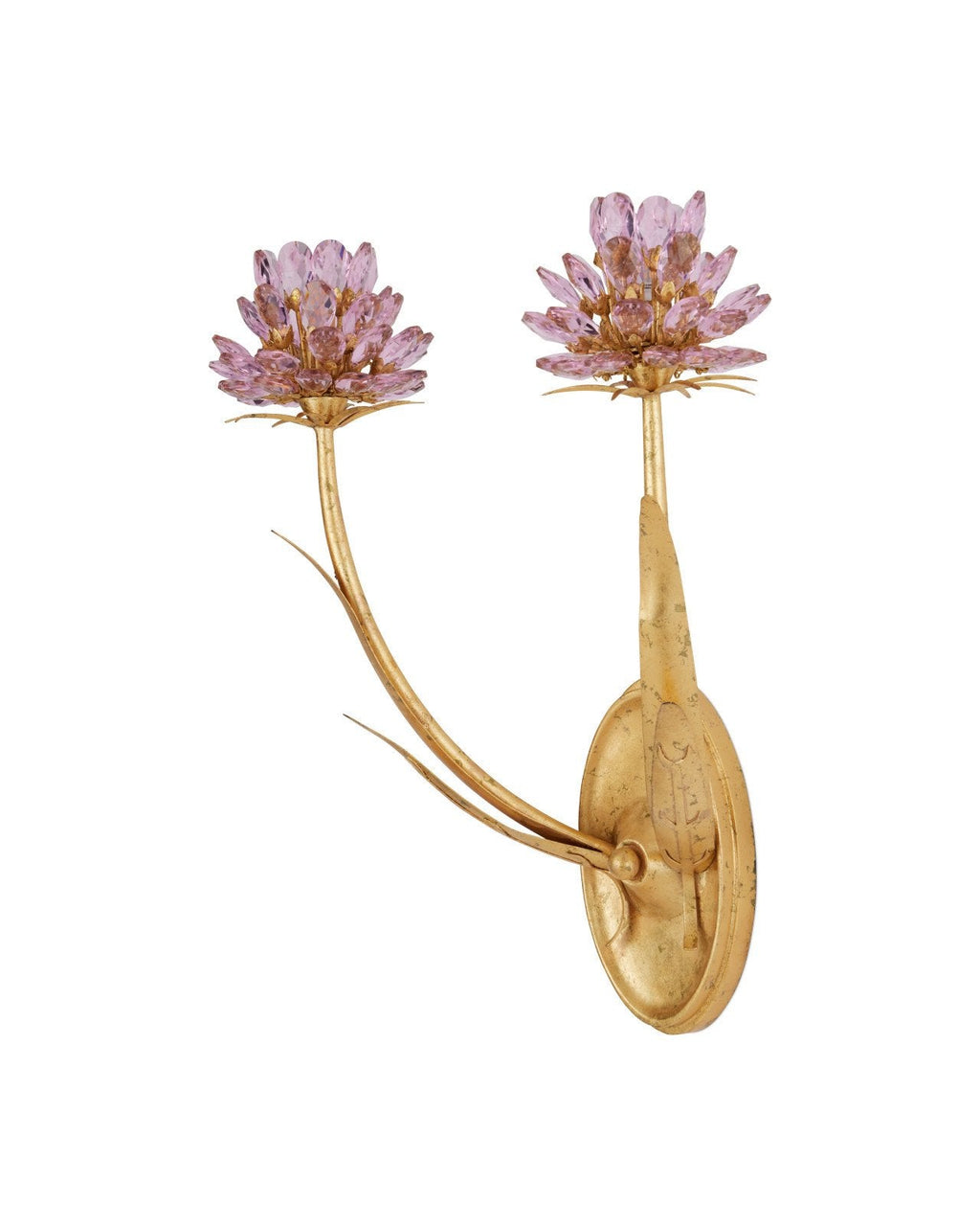 Marilee Double-Light Pink Wall Sconce