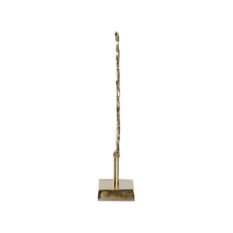 Gold Brown Ombre Rustic Sculpture - LOOMLAN - Wildwood - Statues & Sculptures