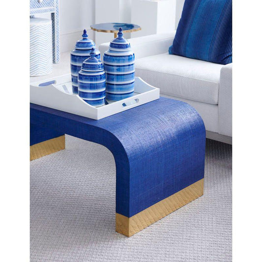 Janice Hand Painted Ceramic Jar - LOOMLAN - Chelsea House - Vases & Jars