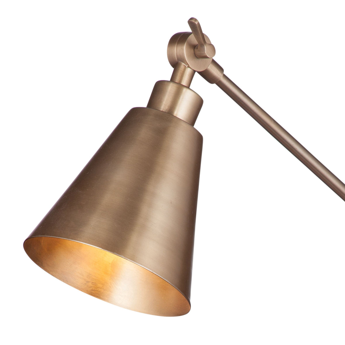 Bassett Mirror Del Norte Iron Brown Table Lamp