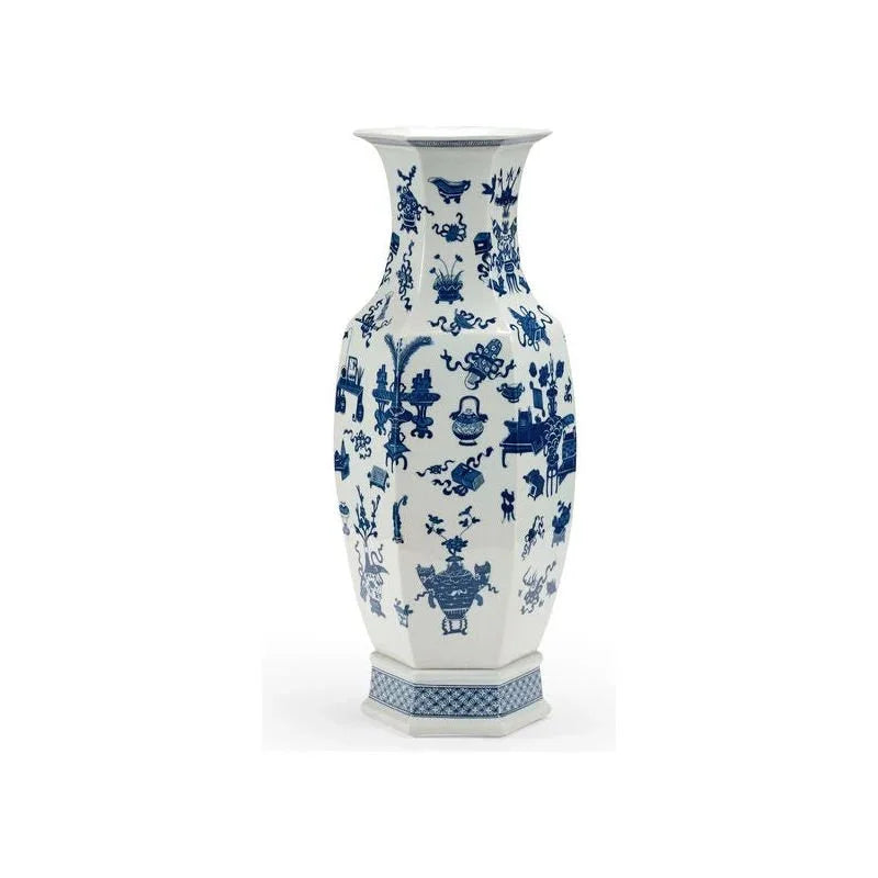 Large Ming Ceramic Vase - LOOMLAN - Chelsea House - Vases & Jars