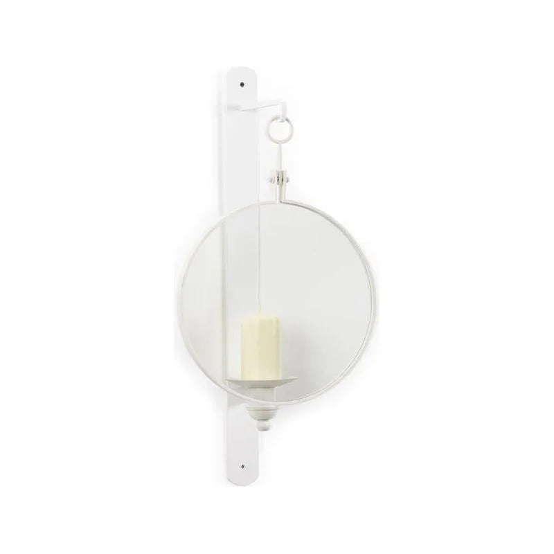 Leggit Lacquered Iron Base Wall Sconce - LOOMLAN - Chelsea House - Wall Sconces