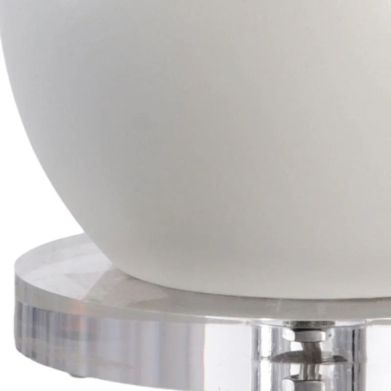 Matthews Ceramic With Silver Accents Table Lamp - LOOMLAN - Chelsea House - Table Lamps