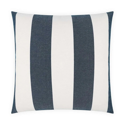 Melbourne Handmade Outdoor Pillow-Outdoor Pillows-D.V. Kap-Blue-Square-LOOMLAN