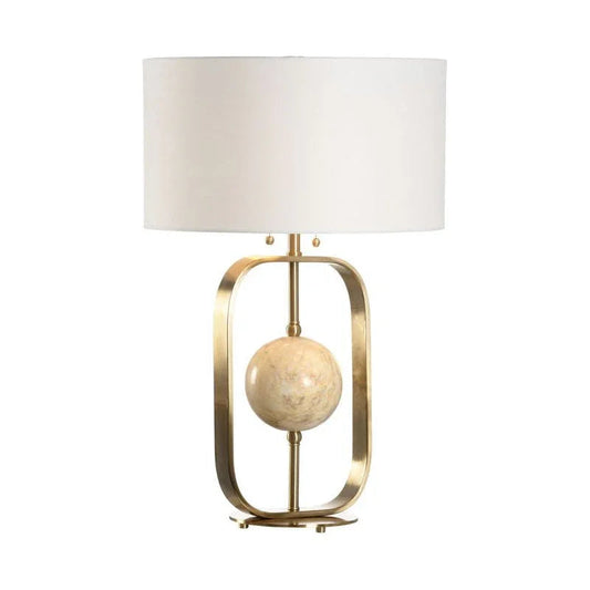 Milazzo Marble Made Table Lamp - LOOMLAN - Wildwood - Table Lamps
