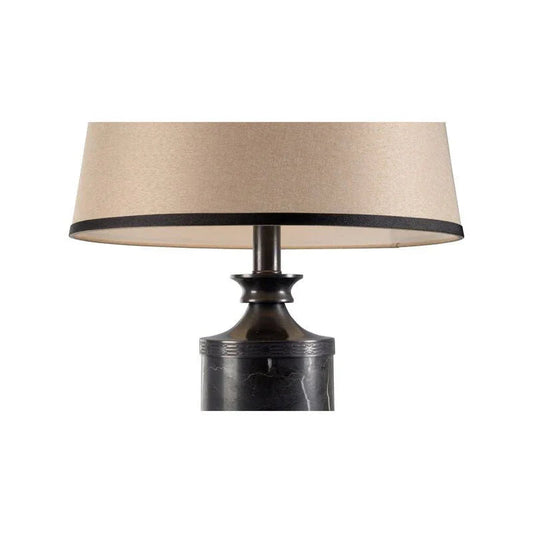 Natural Black Marble Urn Table Lamp - LOOMLAN - Wildwood - Table Lamps