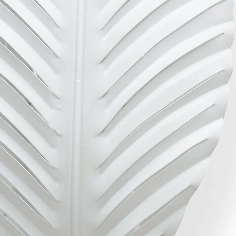 Palm Leaf Shaped Iron Made Wall Sconce - LOOMLAN - Chelsea House - Wall Sconces