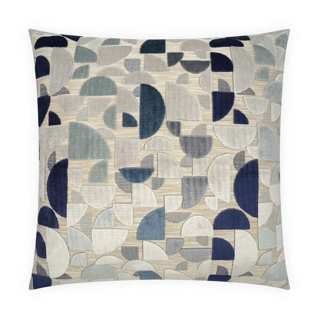 Perfect Curve Handmade Cotton Throw Pillow - LOOMLAN - D.V. Kap - Throw Pillows