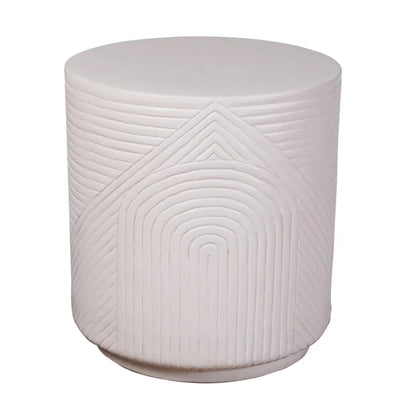Seasonal Living Serenity Textured Ceramic Patio Stool