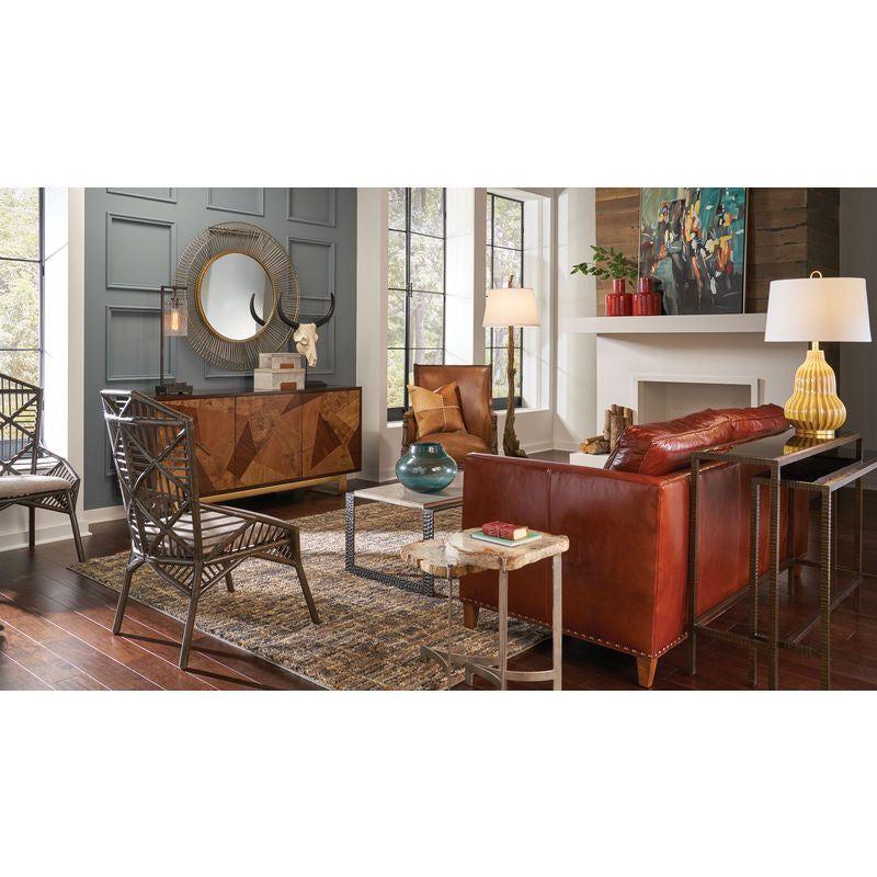 Tavern Iron Framed Table Lamp - LOOMLAN - Wildwood - Table Lamps