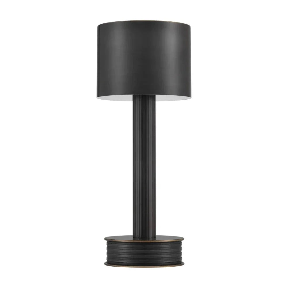 Traverse Modern Cordless Table Lamp - LOOMLAN - Currey & Co - Table Lamps